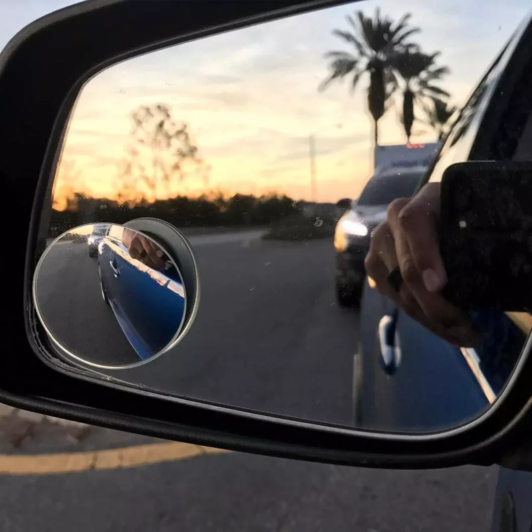 

2 шт., Автомобильное зеркало заднего вида с широким углом обзора 360 °