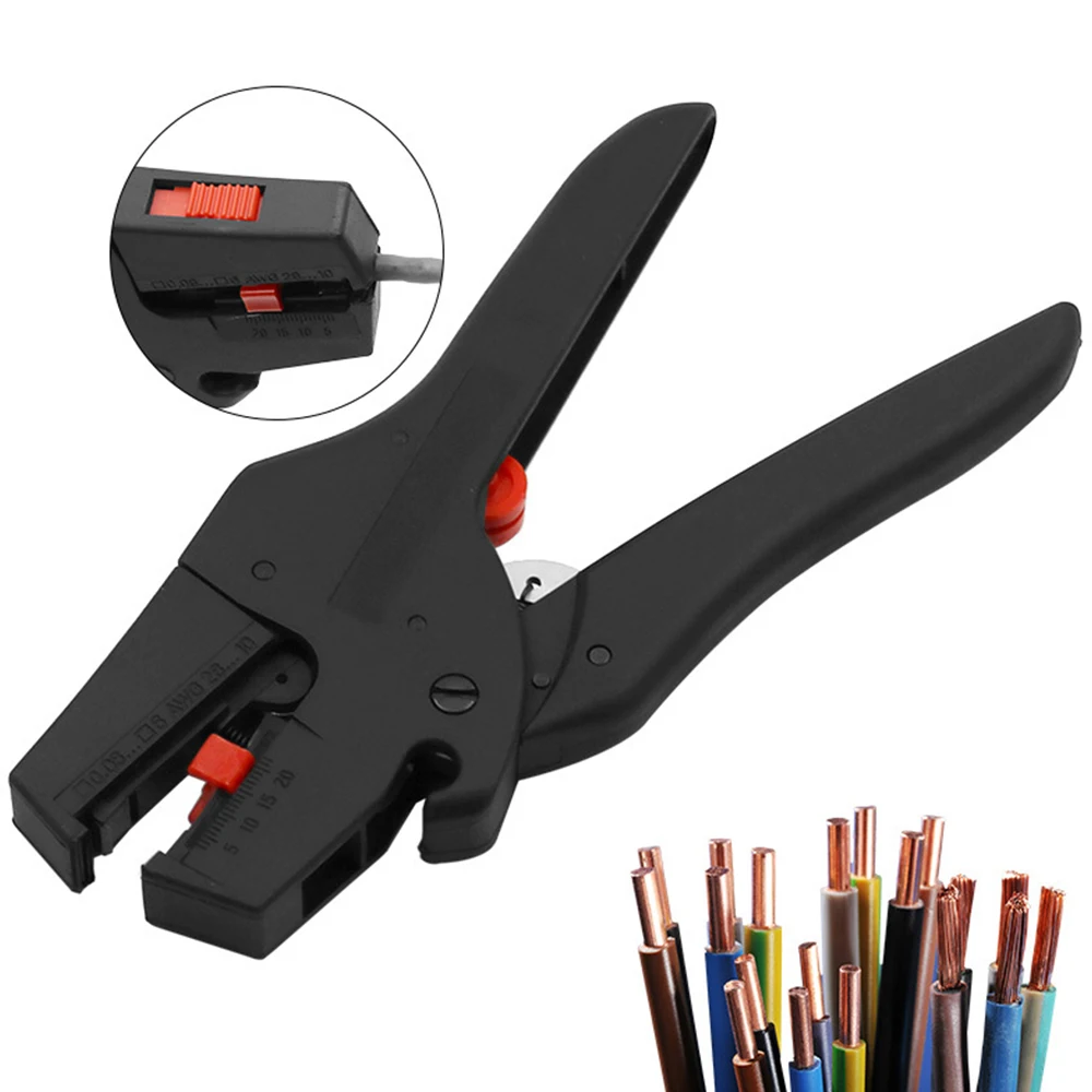 

Wire Strippers and Wire Cutter Multi-Function Professional Electrician Cuts Copper Wire Hand Tool Cutters Durable Pliers HKS99