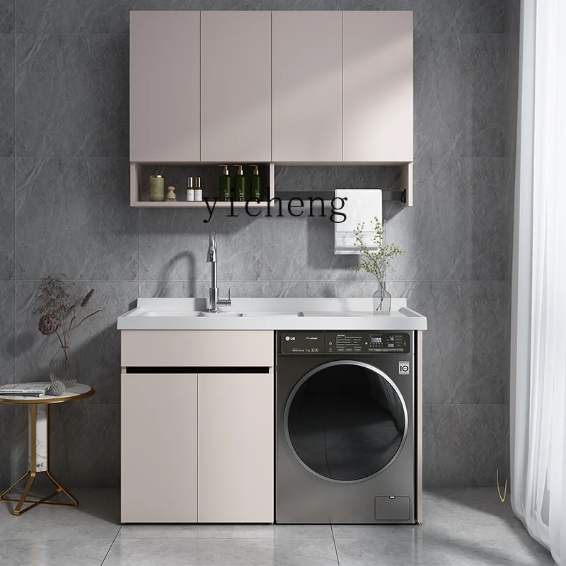 ZF стиральная машина балкон все-в-одном шкаф для стирки межплатформенная раковина