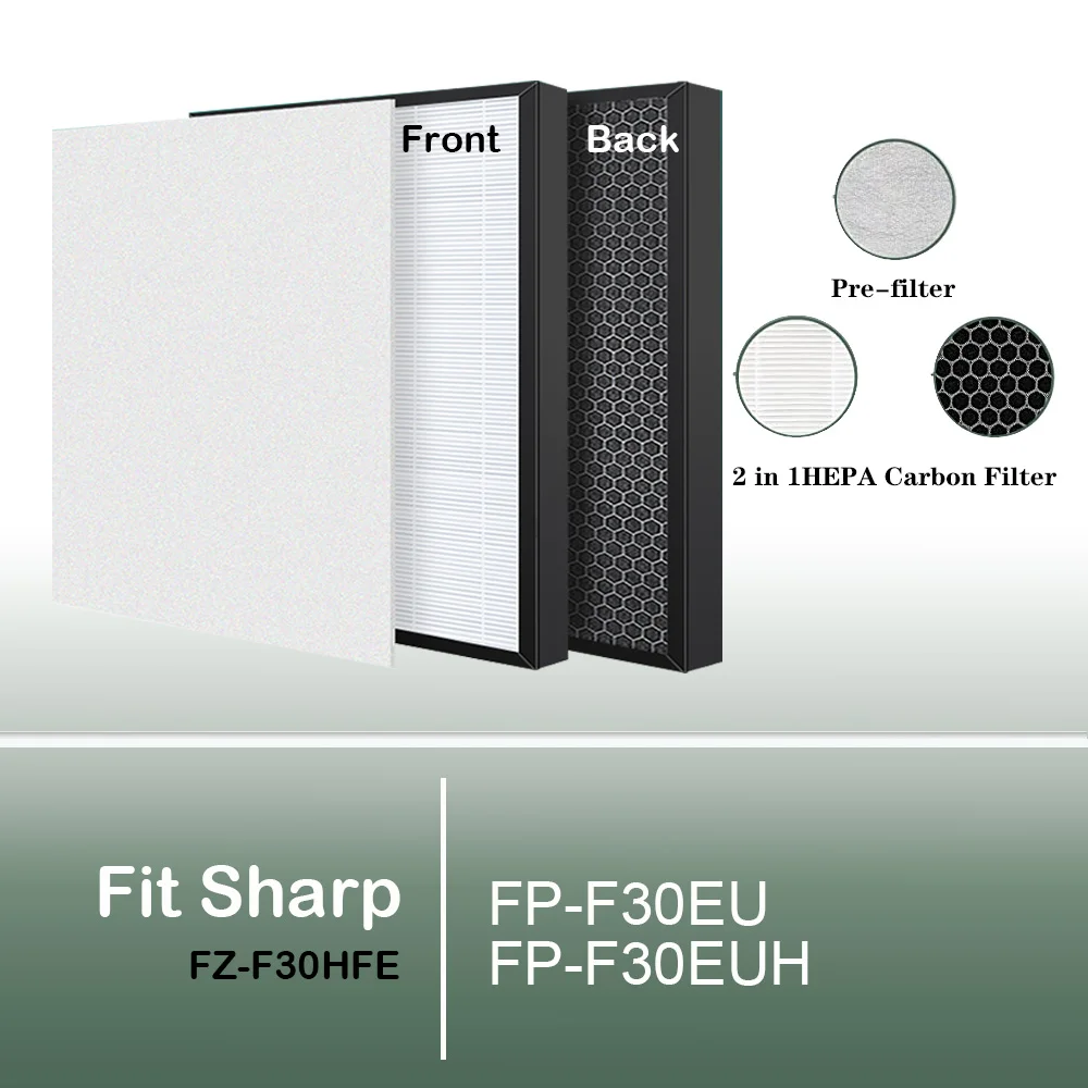 FZ-F30HFE запасные оригинальные HEPA и карбоновые фильтры для моделей FP-F30EU FP-F30EUH