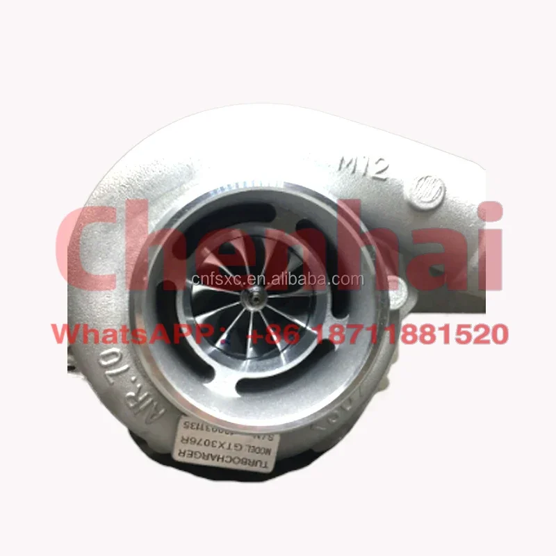 856801 -5027S GTX3076R-53 A/R 0 82 T3 V-образный фланец керамический шарикоподшипник