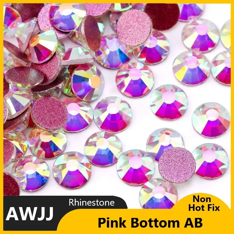 AWJJ Boutique Crystal AB не горячая фиксация Женская задняя планка ткань одежда искусство