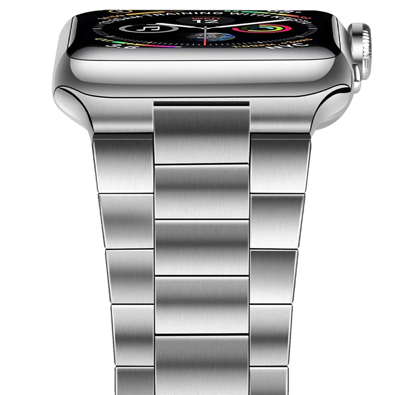 

Stainless Steel strap for Apple Watch Band 44mm 41mm 45mm 40mm 42mm 38mm Butterfly Metal Bracelet watchband iwatch 3 5 6 se 7 8