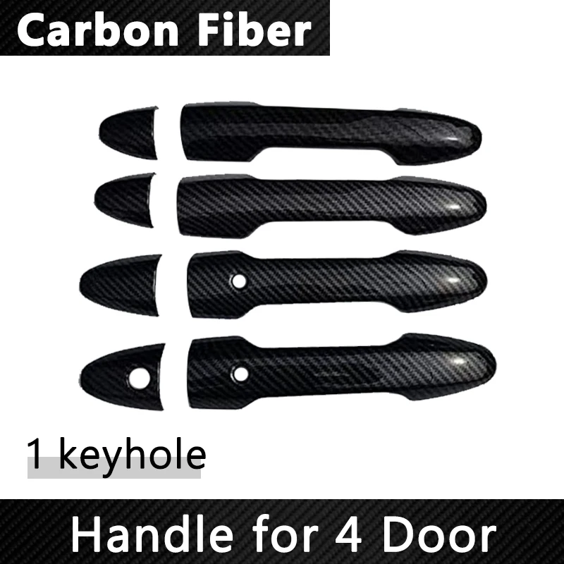 

Чехлы на дверные ручки для Honda Freed GB5 GB6 GB7 GB8 Modulo X Hybrid G 2017 2018 2019 2020 2021 2022 2023 4 шт. ABS автомобильные аксессуары