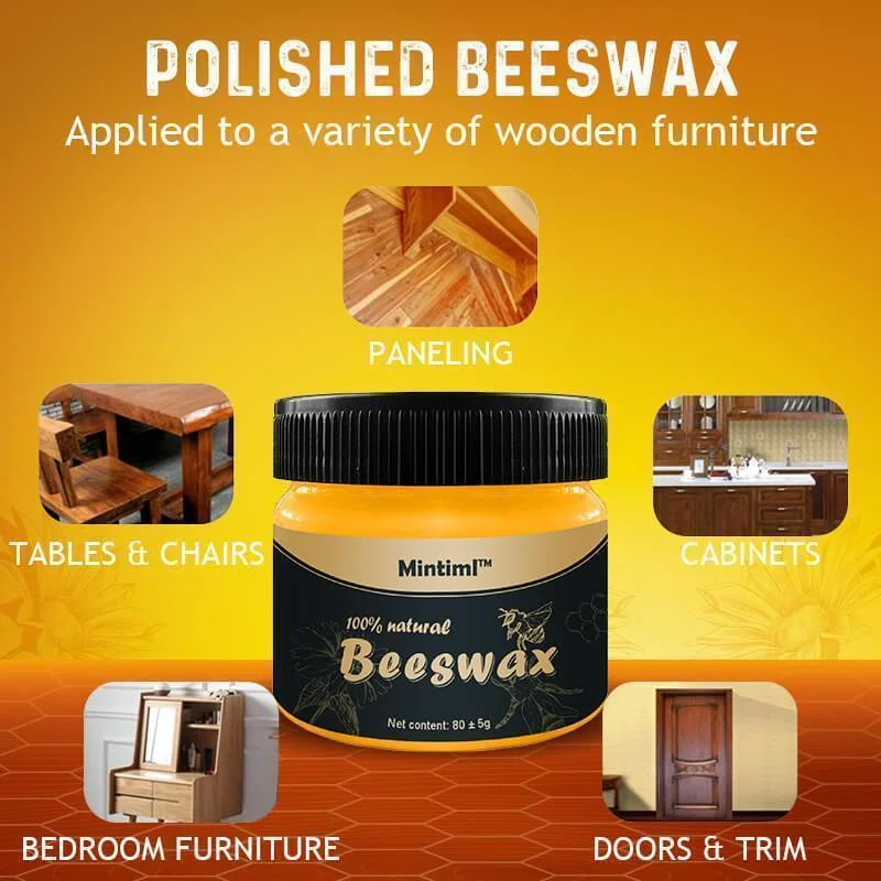 

Деревянная приправа Beewax, Органический натуральный чистый коридор, уход, воск, очистка дерева, полировка за рубежом склада