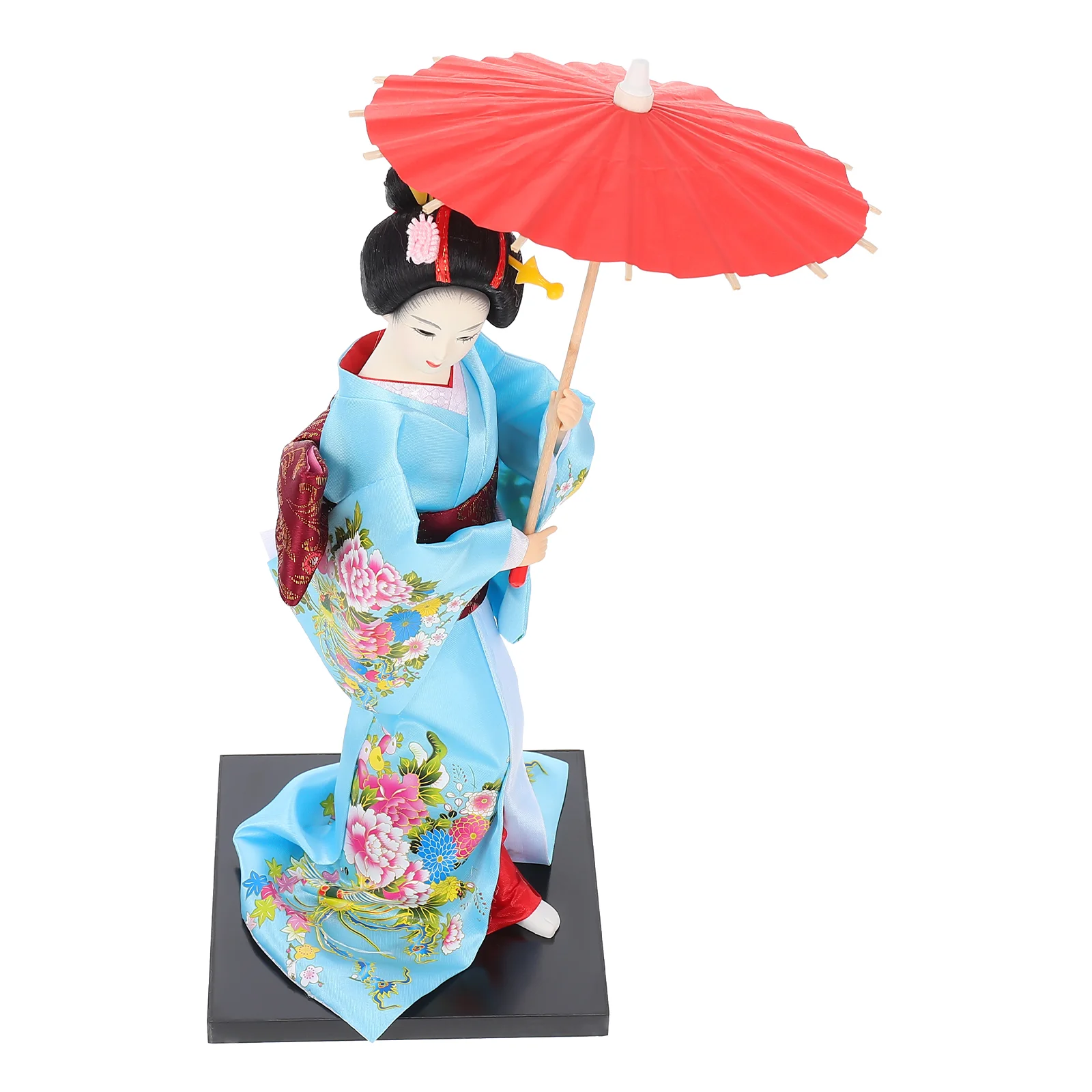 

Japanese Handmade Dolls Vintage Accessories Delicate Kimono Geisha Home Crafts Fabric Style Desktop Adornment Folk Girl