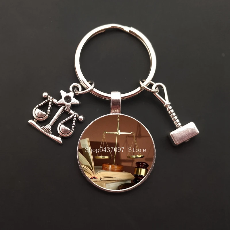 Брелок сделай сам для юриста брелок ключей в виде шкалы юстиции молоток судьи