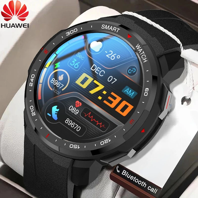 

Huawei Bluetooth Call Smart Watch Men 8G Memory Card Music Player Smartwatch For Android ios Recording Sport Fitness Tracker
