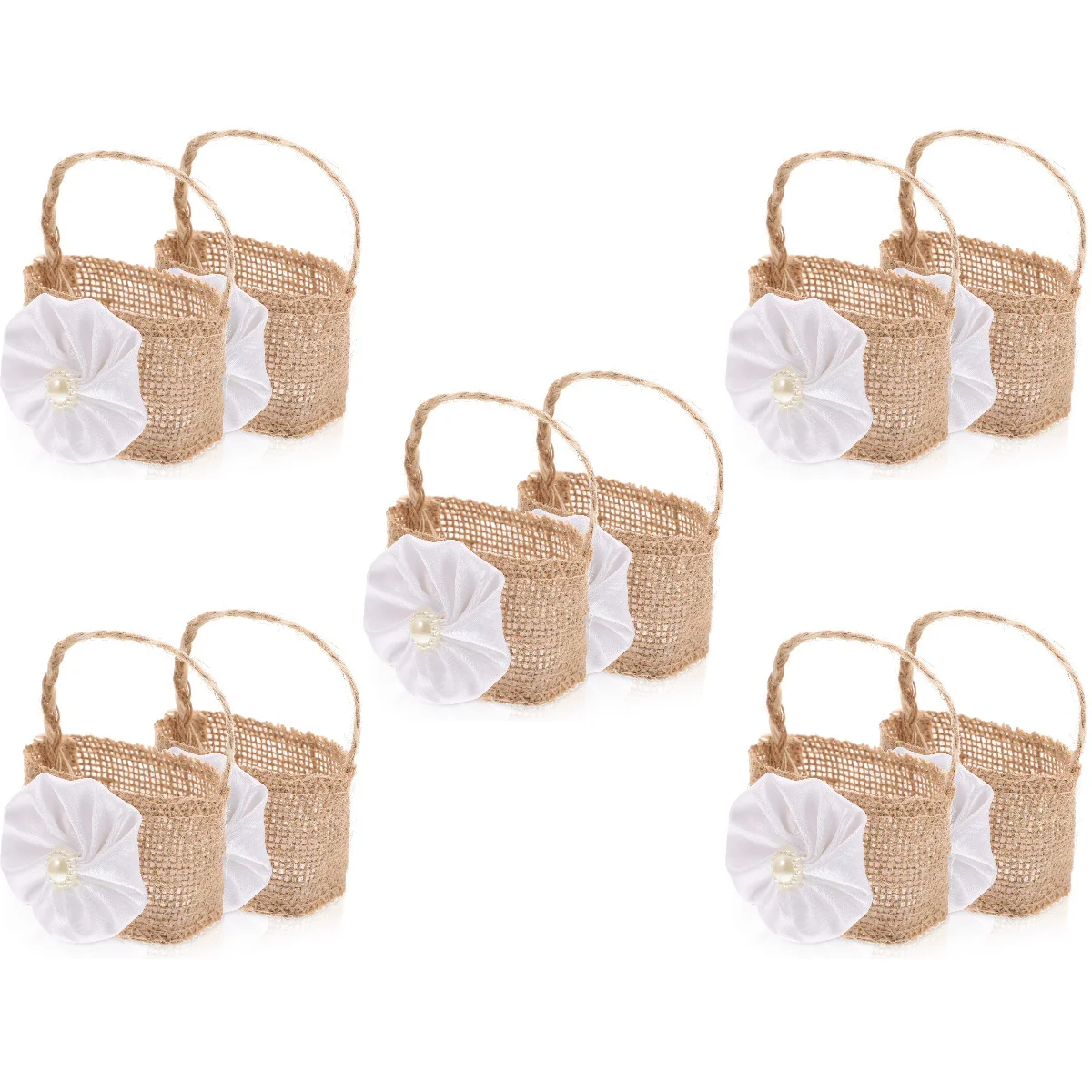 

10 мешков для конфет для свадебной вечеринки, декоративный держатель для цветов, подарочная упаковка