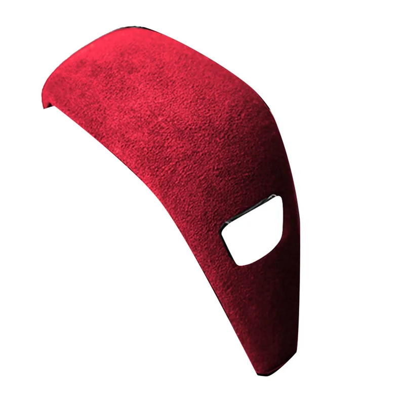 Для BMW Z4 G29 17-23 Замшевый красный кожаный чехол для переключения передач Защитный