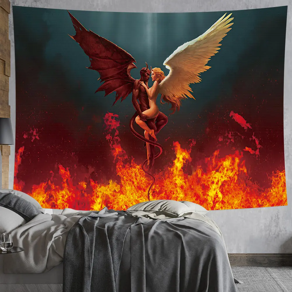 Цветной гобелен в виде слона настенный Богемный Хиппи фон для спальни ткань с