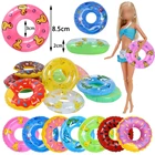 5 шт. куклы Барби плавательное кольцо пляжный бассейн для вечерние симпатичное плавательное кольцо Одежда для куклы Барби, 30 см BJD кукла, аксессуары для девочки игрушка