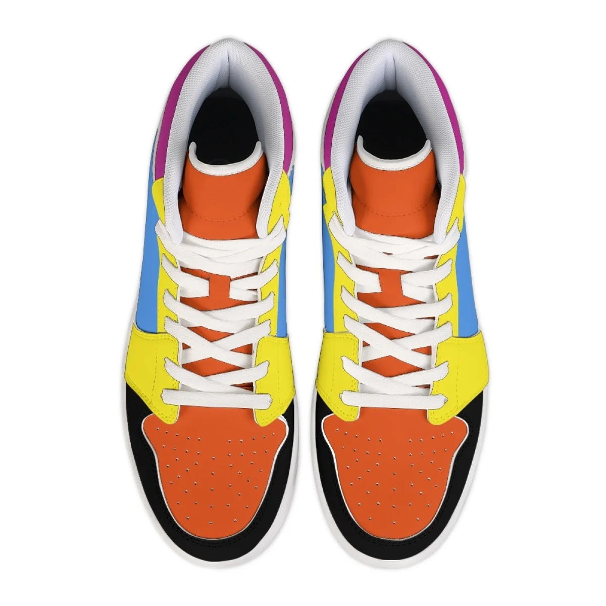 Кеды мужские кожаные высокие кроссовки повседневная холщовая обувь под заказ