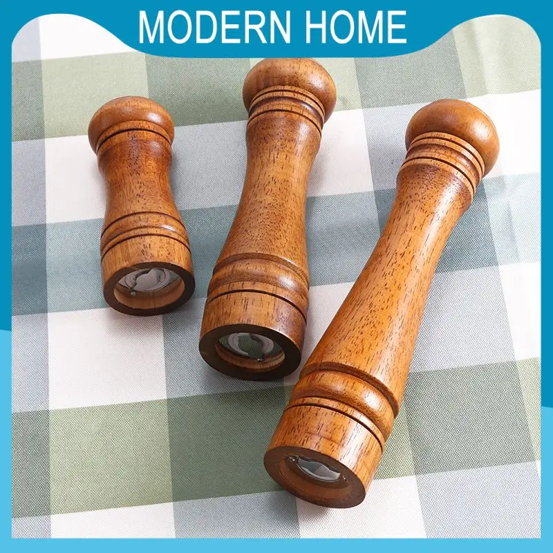 

Abrader Kitchen Cooking Tools Wood Is Sturdy And Sturdy Sturdy And Durable Pepper Grinder Stainless Steel Nut Kitchenware