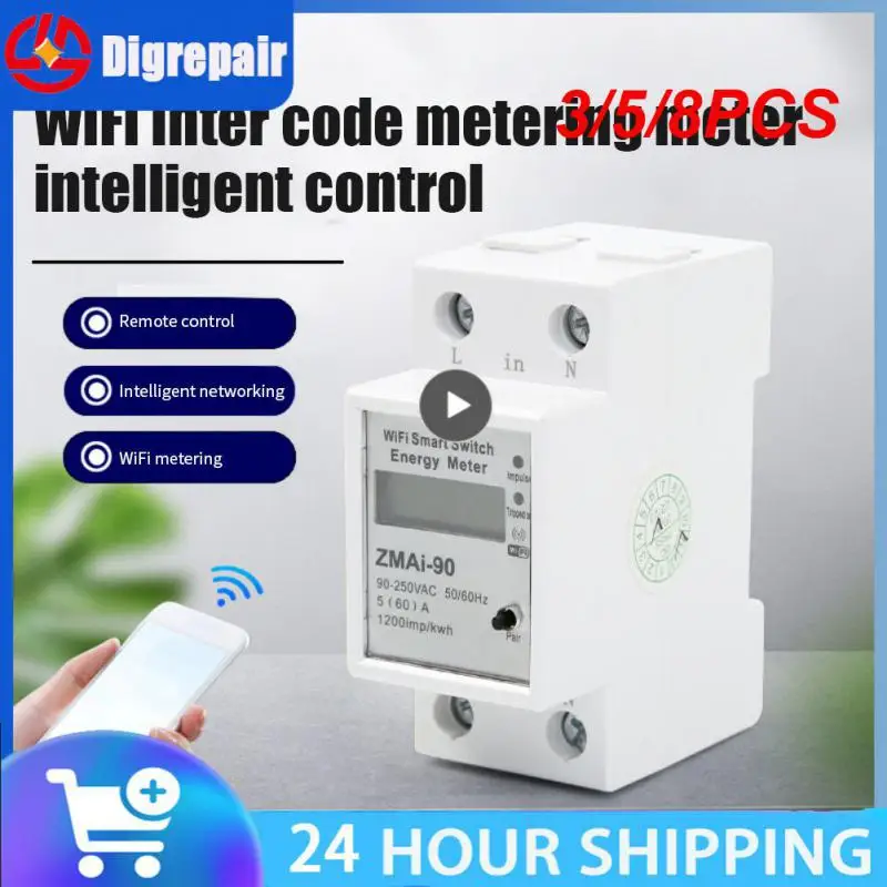 

3/5/8 шт., ваттметр с Wi-Fi