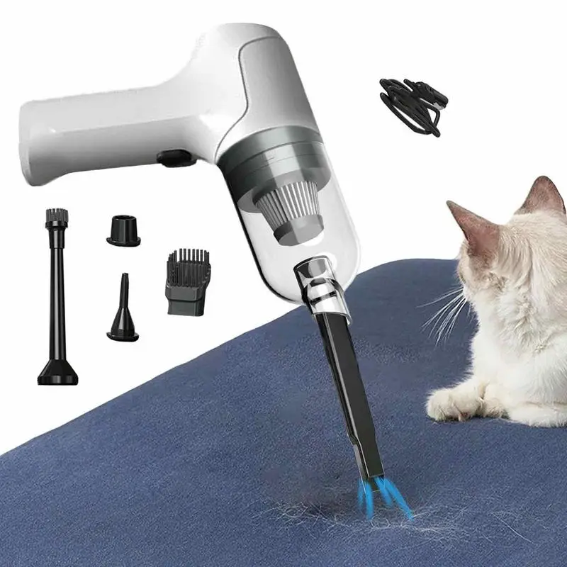 

Handheld Car Vacuum 120W Portable Vacuum For Carpet 6000Pa Suction Hand Held Vacuum For Car Interior Cleaning Wet And Dry Use