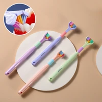 1pc soft hair tooth toothbrush three sided ultra fine soft bristle adult toothbrush oral care safety teeth brush oral health