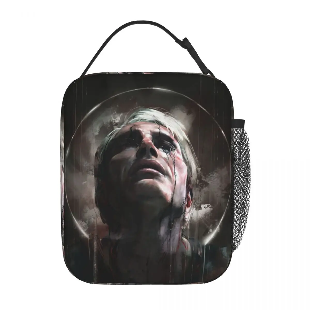 Фото Death Stranding Kojima Productions Изолированные сумки для обеда Термосумка Контейнер для обеда Tote Ланч-бокс Сумки для еды Работа на открытом воздухе №1