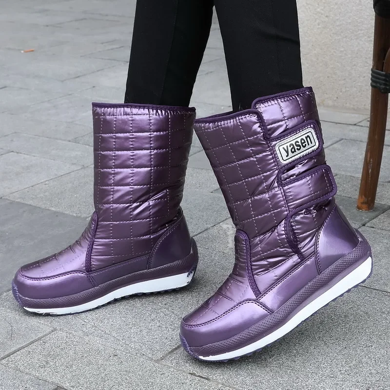 Мужские зимние ботинки на платформе для мужчин толстая плюшевая