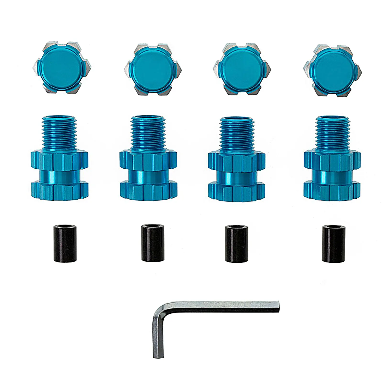 

4 шт., рашпили для автомобиля Traxxas Maxx, из алюминиевого сплава