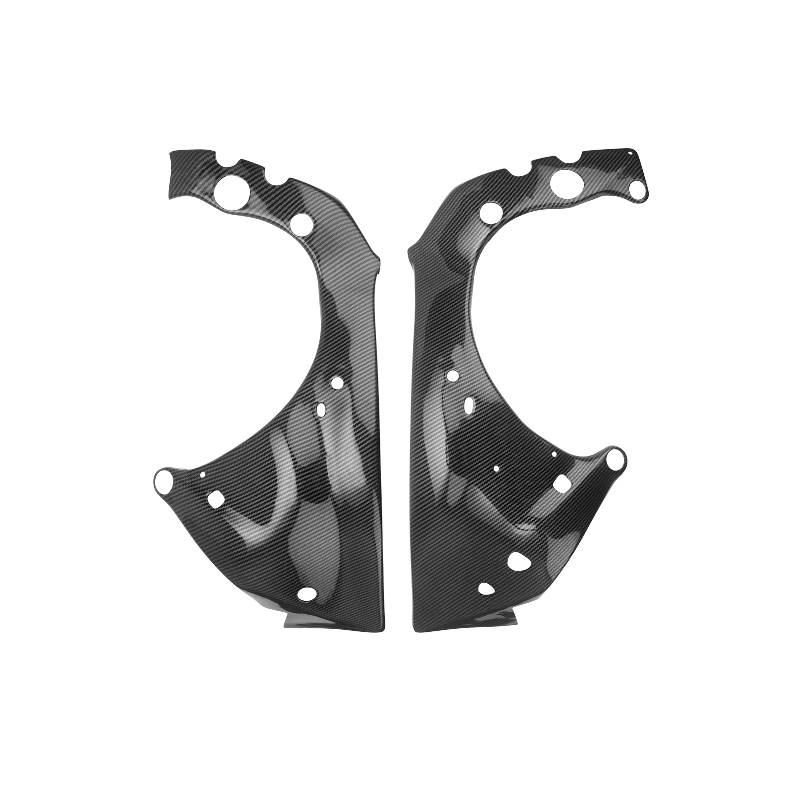 

Для мотоцикла Yamaha YZF R1 R1M 2015- 2020 2021 2022 2023 ABS углеродное волокно защитная рамка пластиковая боковая пластина обтекатель рамка Крышка