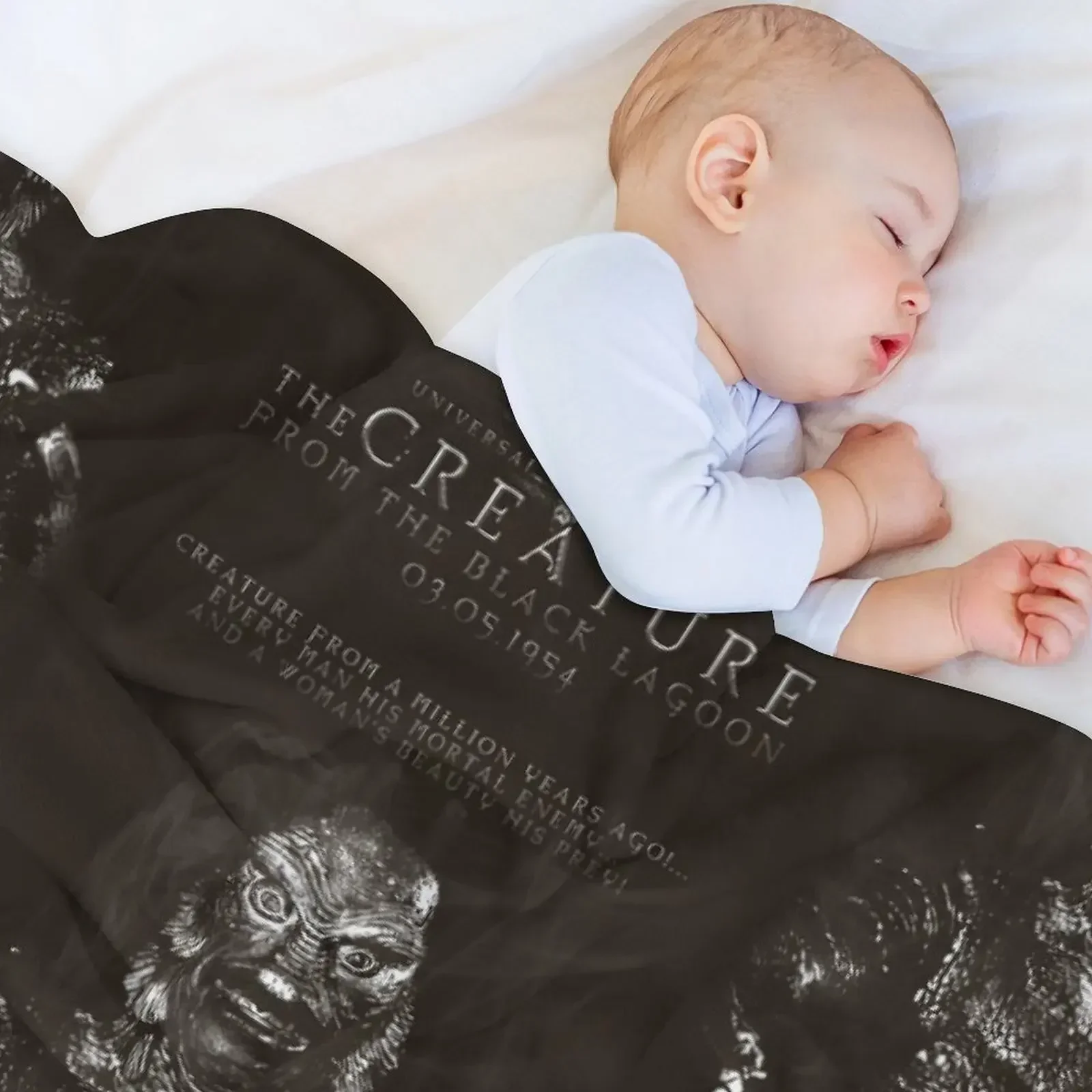 Одеяло Существо из черной лагуны роскошные брендовые дизайнерские милые одеяла