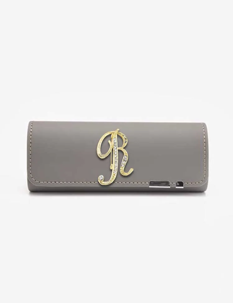 

Customized Light Retro Style Eyewear Cases: Classic Look Personalized Customer Name-Colorful Charm: Optional Letter Decor