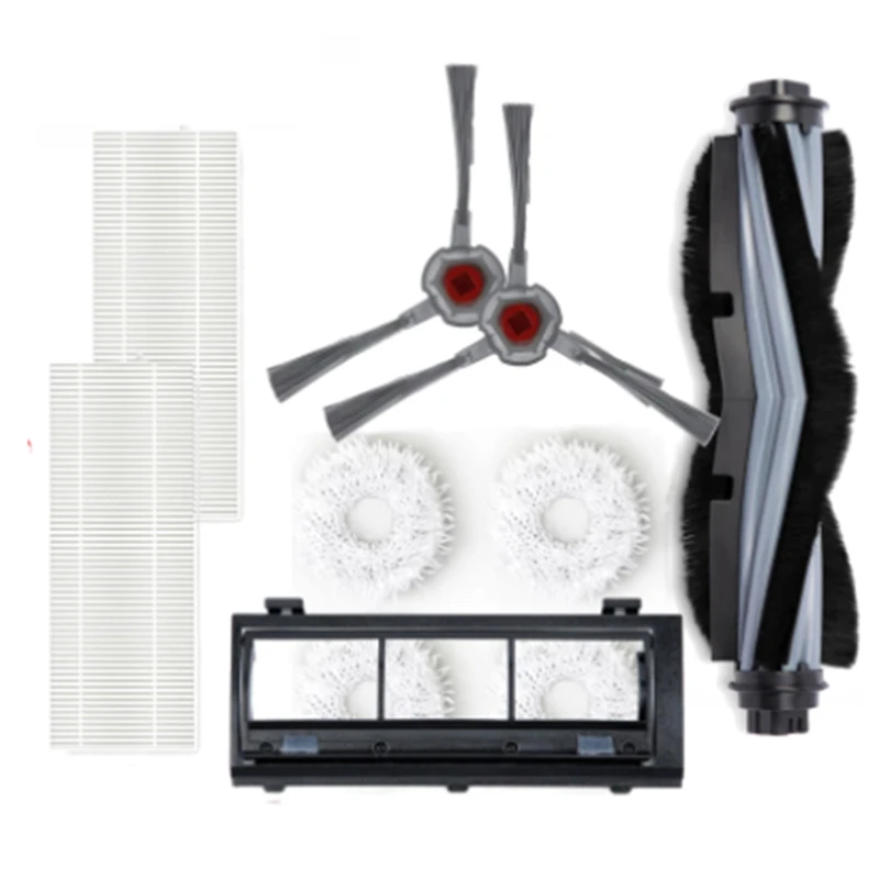 

Насадка для швабры Yeedi, аксессуары для самоочищающегося робота с боковой щеткой, основная щетка, пылесборник, Сменный фильтр для очистки