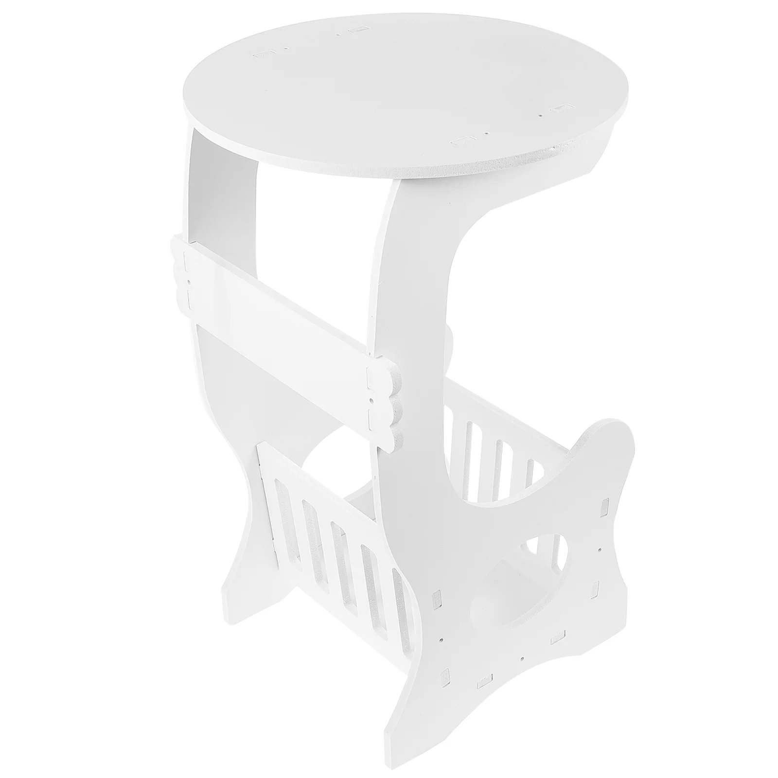 

Coffee Table Bedroom Furniture Simple Storage Stand Modern Bedside Desk White Tea