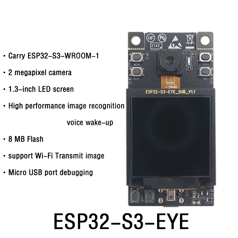 ESP32-S3-DevKitC-1 Carry Esp32-s3-wroom-1 (8M Flash 2M 8M PSRAN N8 N8R2 N8R8) Carry Esp32-s3-wroom-2  (16M Flash 8M PSRAN)N16R8V