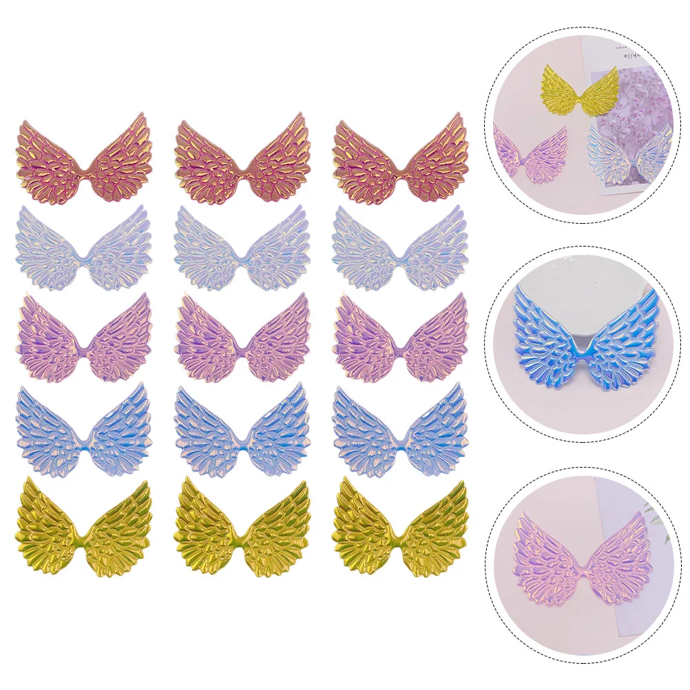 

30Pcs Multi-Function Angel Wing Clothing Decor Headdress Decor for Costume