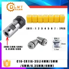 Пружинная Цанга 1234567 мм с удлинительным стержнем ER11A, 7 шт., 4566,358 мм