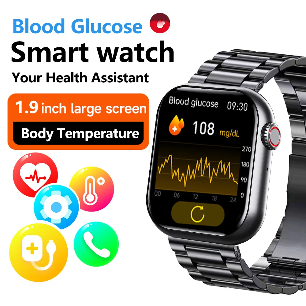 

Смарт-часы с функцией измерения уровня сахара в крови