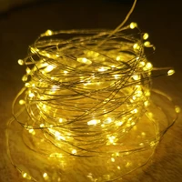 usb led copper wire string lights holiday fairy lights outdoor lamp garland luces for christmas tree decor wedding decoration