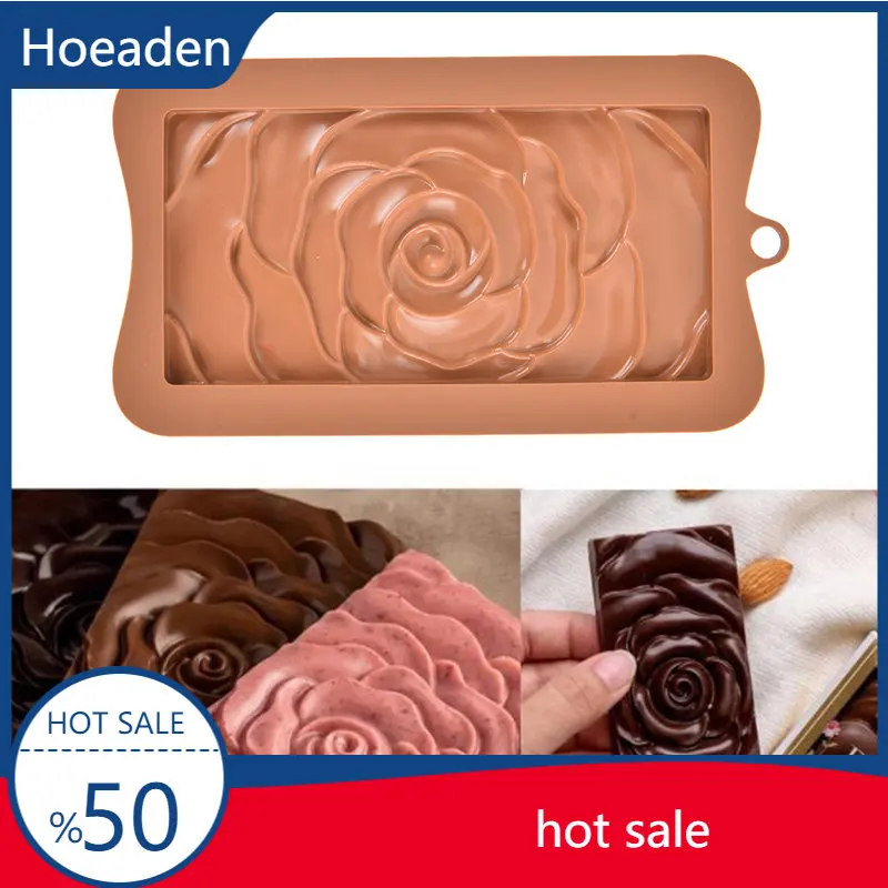 

New Flower Chocolate Mold Cake Silicone Cookie Cupcake Molds Soap Mould DIY