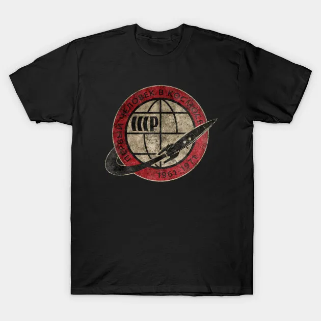 

CCCP 1961-1971 Soviet Space Rocket T-Shirt 100% Cotton O-Neck Summer Short Sleeve Casual Mens T-shirt Size S-3XL