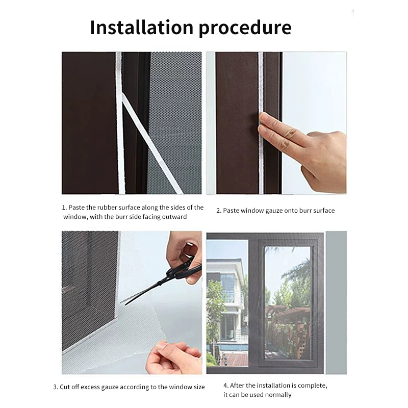 Летняя спальня оконная москитная сетка занавеска от насекомых мух сделай сам