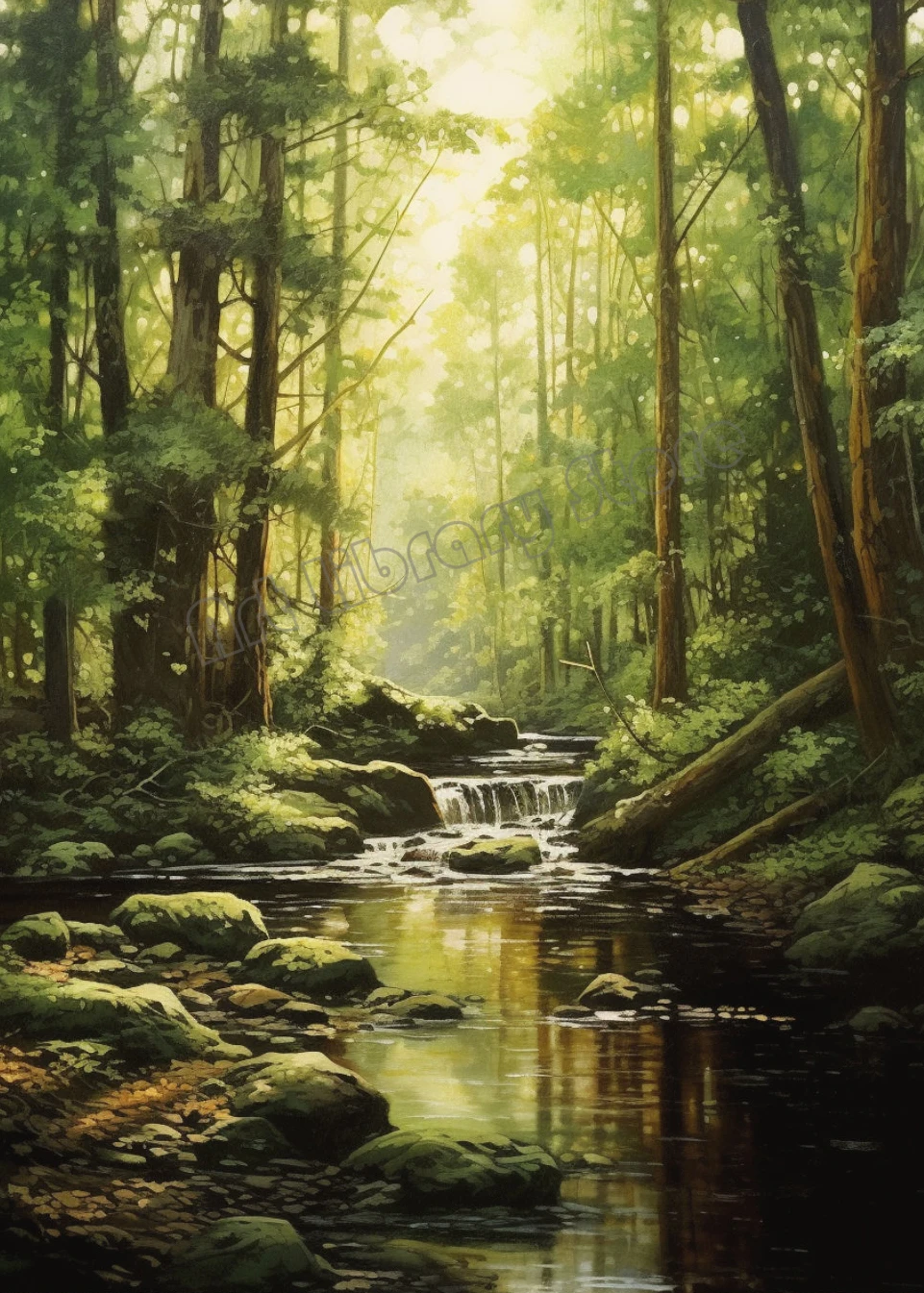 

Настенная картина "Туманный лес" на холсте