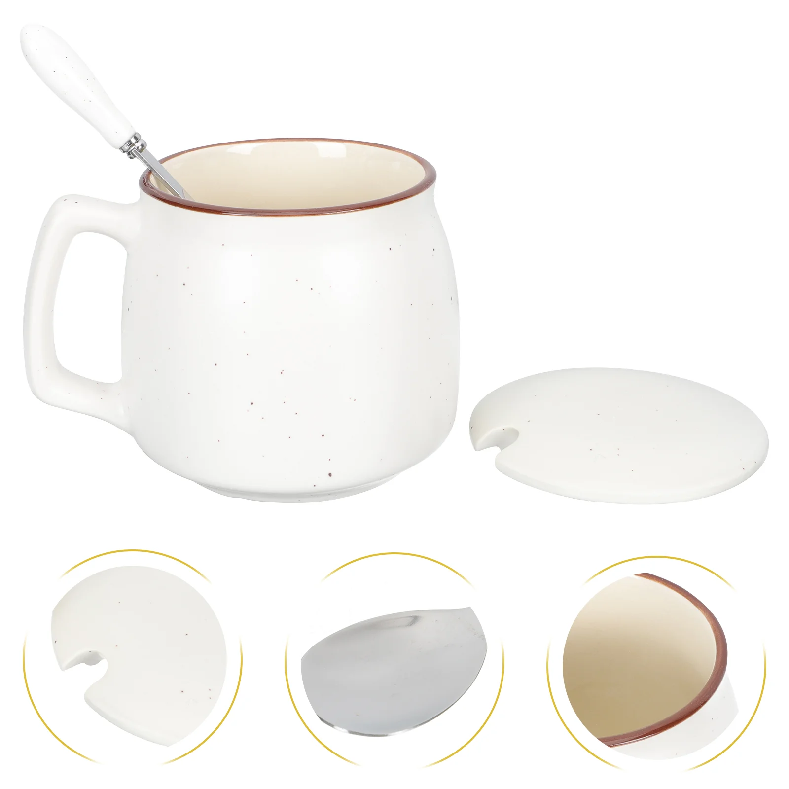 

1 Набор, керамическая кофейная чашка, чашка для хранения послеобеденного чая, домашняя чашка для завтрака