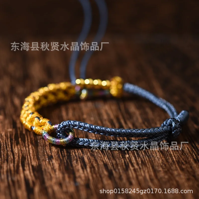 Хлопковый ремешок с узлом цветущего персика Thangka Zachilam