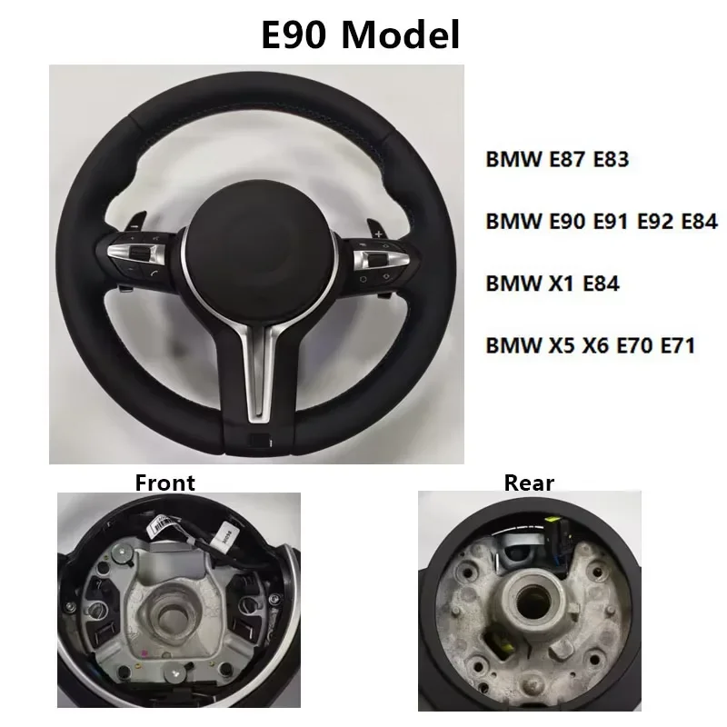 

Руль M для BMW E90 E91 E92 E93 E70 E71 E72 E53 E89 E86 E84 E83 E81 E87 E82 E88 E46 E60 E38 E39 F30 F10 F36 F80 F82 F20