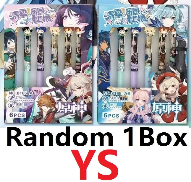 

Гелевые ручки Genshin Impact