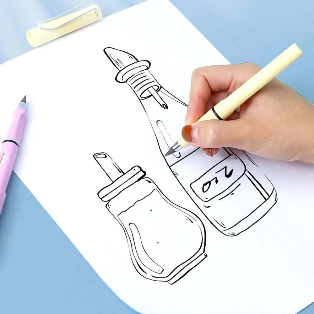 Не нужно затачивать красивый карандаш с зажимом дизайн легко управлять