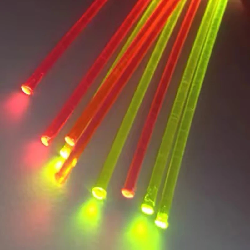 Krytac 4-дюймовый высоковидимый красный/оранжевый/зеленый OD 0 5 мм-3 мм