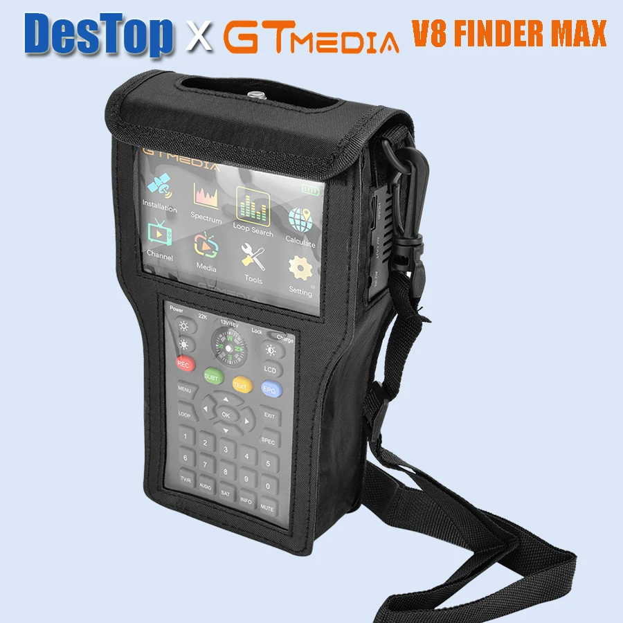 GTMEDIA V8 Finder Max Satellite DVB-S/S2/S2X MPEG-2/4 H.264/H.265 1080P ТВ спутниковый приемник сигнала декодер
