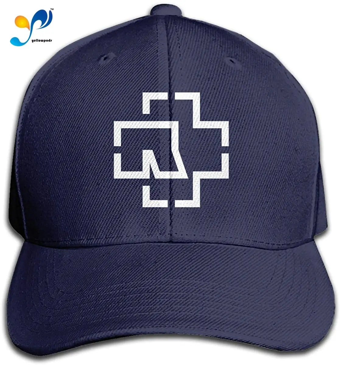 

Customized Duck Tongue Cap Wild BaseballHAT For Women's Sports Ram_ms_te_in Black