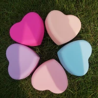 colorful heart shape clean make up brushes wash brush silica glove scrubber board cosmetic cleaning tools for makeup brushes
