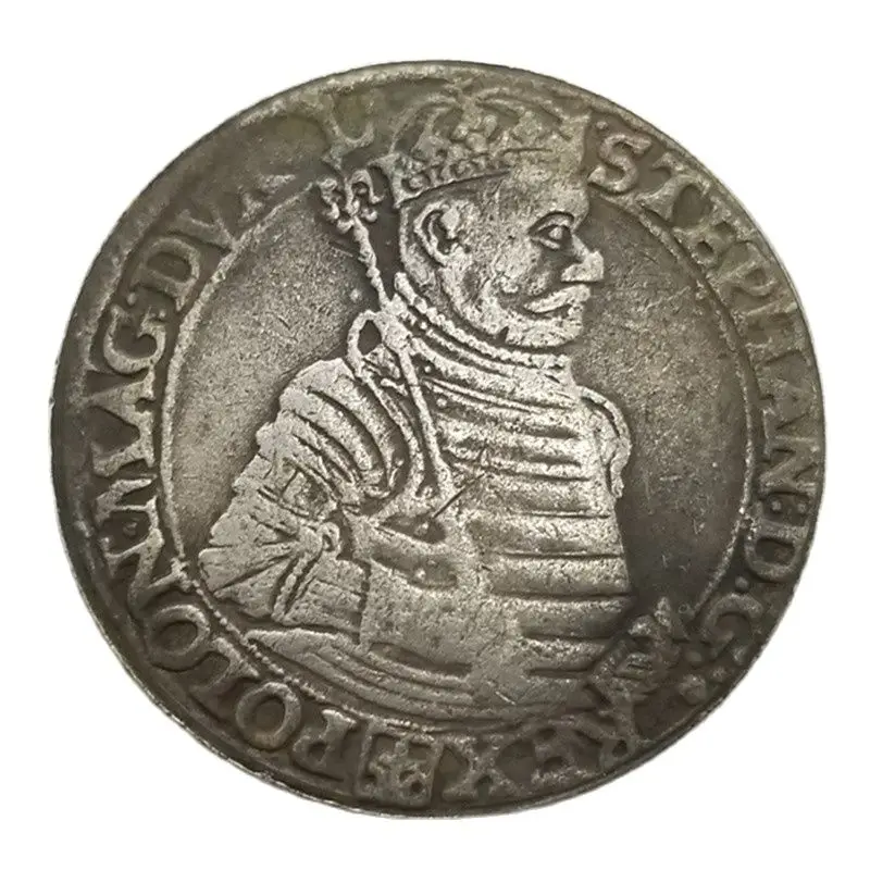 

1582 Poland Silver Plated Coins Copy Home Decor Coin Magic Collectibles Medal Coins Lucky Coins Christmas Gifts