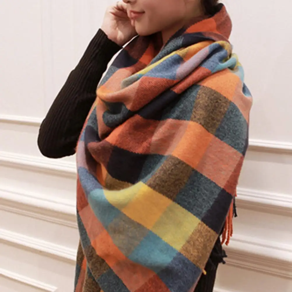 Рисунок 5 - Длинный шарф, элегантная зимняя шаль