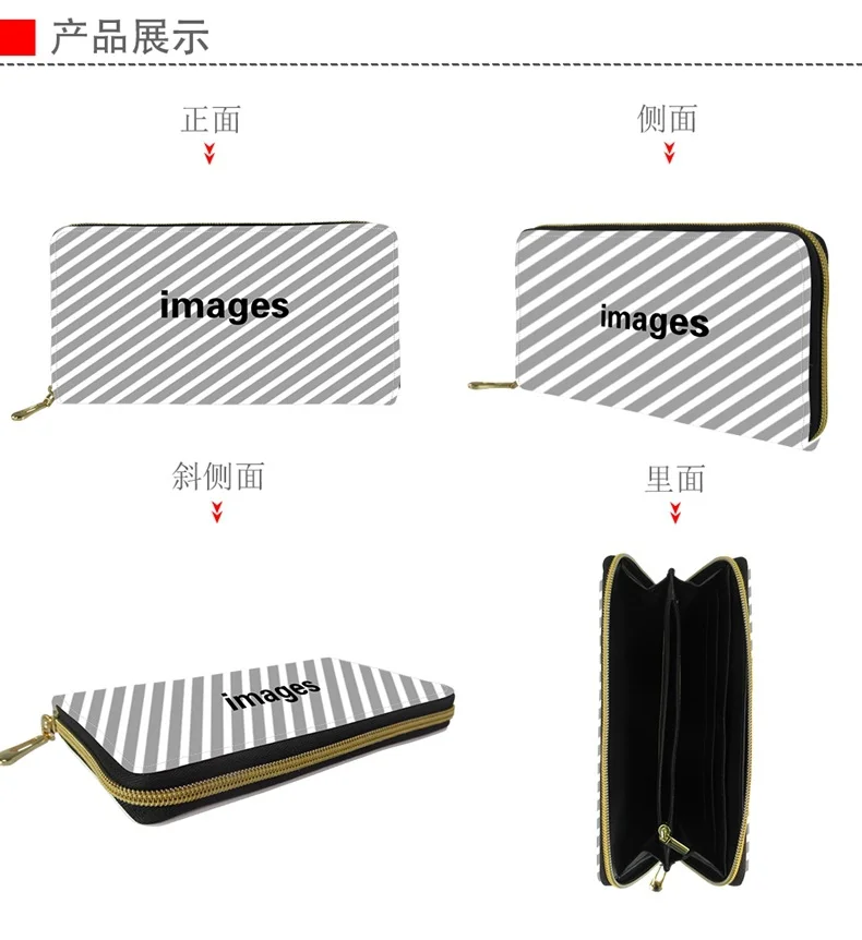 Summer Colorful Pineapple Print Long Wallets Designer Portable Zipper Woman Portomonee Teenager Card Case Cover  Money Bag